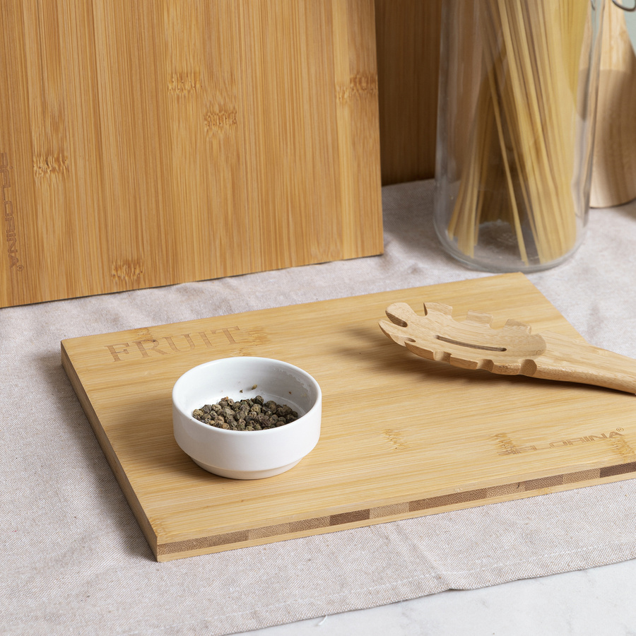 Zestaw 3 kuchennych desek bambusowych Florina Diego