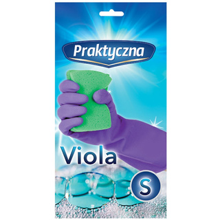 3x Rękawice lateksowe Viola - Praktyczna - S