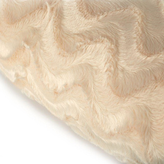 Zestaw Miss Lucy Angel Koc 150x200 cm + 2x Poszewka 45x45 cm kremowa