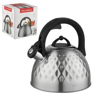 Czajnik ze stali nierdzewnej na indukcję i gaz Florina Fenny Satin 2,5 l