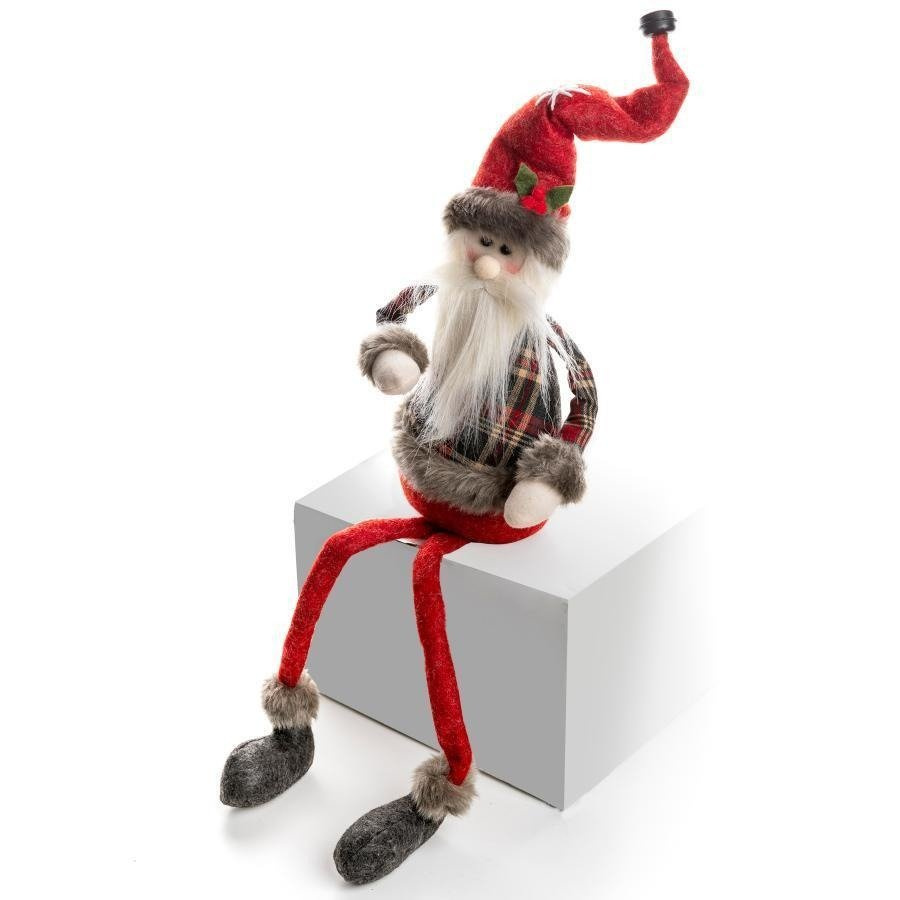 Dekoracja świąteczna Florina Mikołaj 58 cm