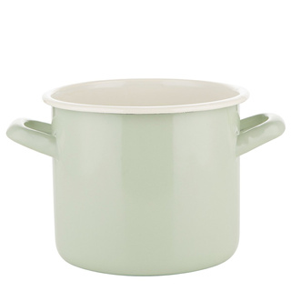 Garnek emaliowany Emalia Polska Pleszew Forte zielony 1,65l