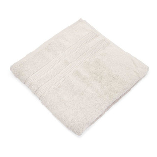 Ręcznik Miss Lucy bambus Luis 70 x 140 cm beżowo-szary