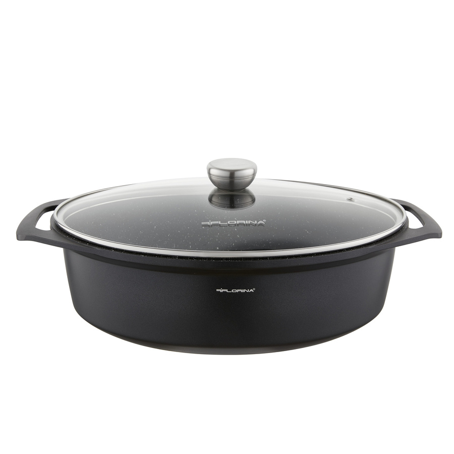 Brytfanna aluminiowa Florina Chef owalna 39,5 x 28,55 x 12 cm 7,3 l
