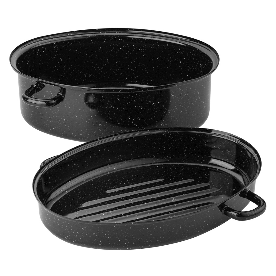 Brytfanna emaliowana gęsiarka na indukcję Emalia Polska Pleszew 7 l