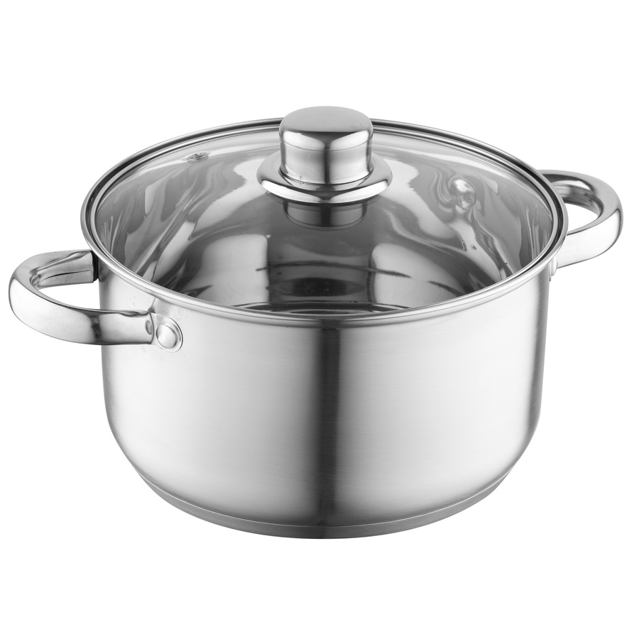 Komplet garnków nierdzewnych Florina Harry 8 elementów