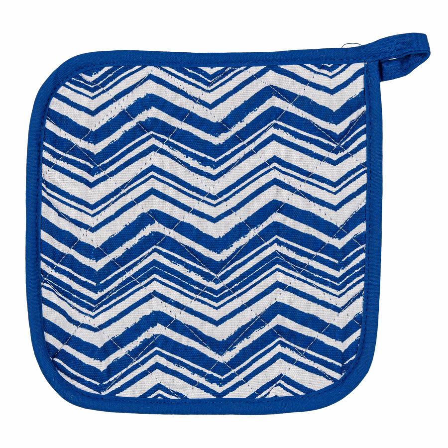 Rękawica kuchenna i łapka kuchenna Miss Lucy Blue 18x25 cm; 20x20 cm