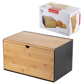 Chlebak Florina Brusto 35,5x21,5x19,5 cm czarny