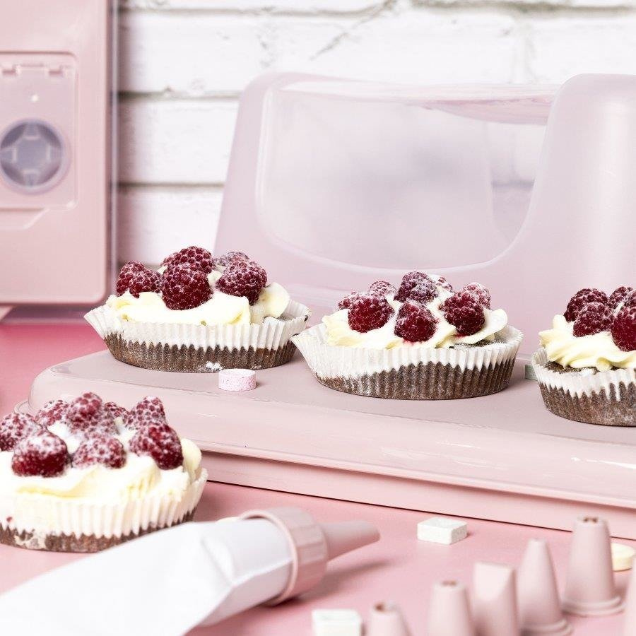 Pojemnik na ciasto Praktyczna prostokątny 18,9 x 34 14,3 cm biały