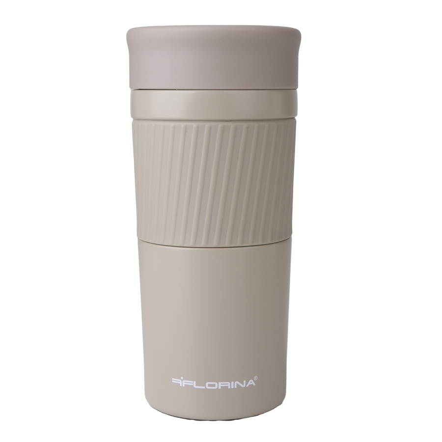 Kubek termiczny Florina Cortado Dark Beige 420 ml