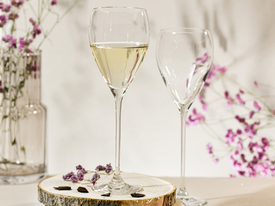 Komplet kieliszków do białego wina Krosno Perla 280 ml 4 sztuki