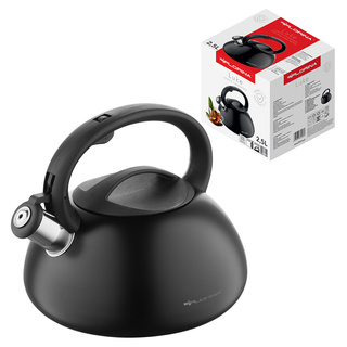 Czajnik nierdzewny Florina Luke 2,5 l czarny