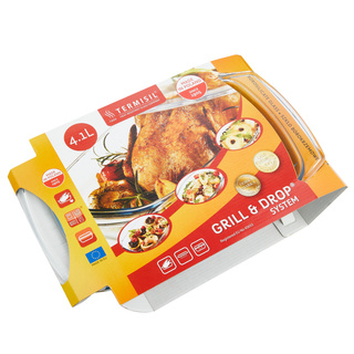 Naczynie żaroodporne Termisil prostokątne 4,1 l