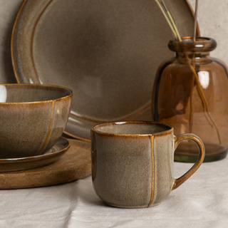 Talerz deserowy ceramiczny Florina Bergen 20 cm