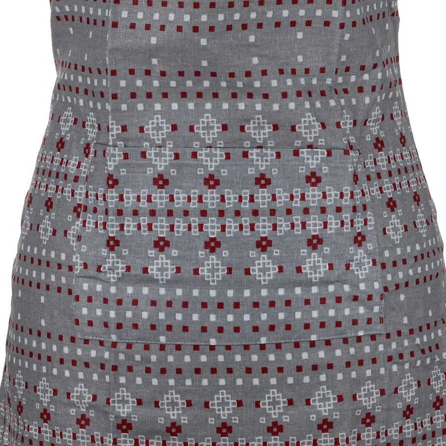 Fartuch kuchenny Miss Lucy Merry 60 x 80 cm szary