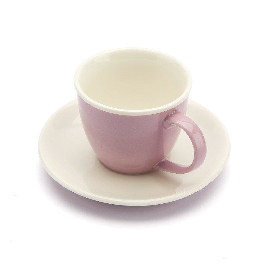 Filiżanka ze spodkiem Florina Mono 240 ml wrzosowa