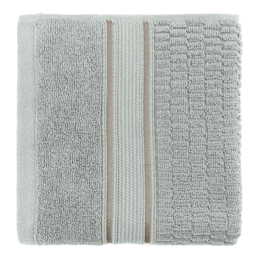 Ręcznik 100% bawełna Miss Lucy Turtle 50x90 cm szaro-zielony