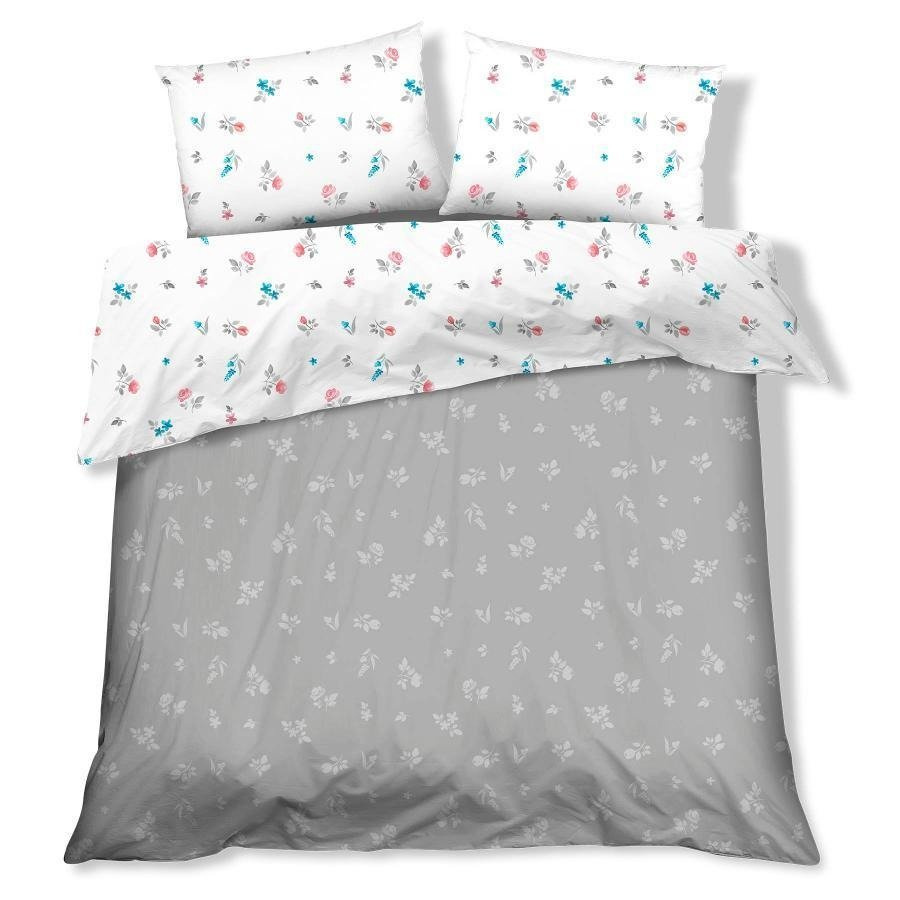 Pościel Miss Lucy Giardino satyna 160 x 200 cm i 2 x 70 x 80 cm Bell Mazzo