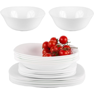 Komplet zestaw serwis obiadowy Parma 20 elementów 6 osób