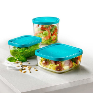 Pojemnik do żywności Bormioli Rocco Frigoverre Basic System 13 x 10 cm