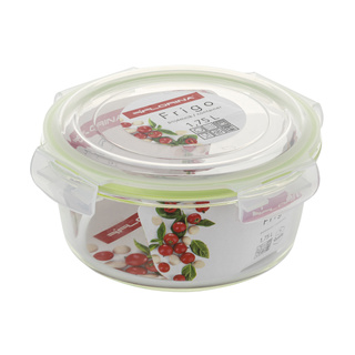 Pojemnik do żywności Florina Frigo szklany 1750 ml okrągły