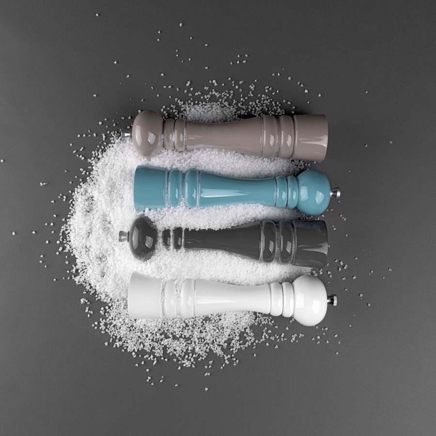 Młynek klasyczny Florina Capri biały 18 cm