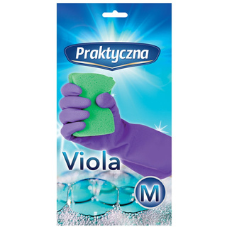 3x Rękawice lateksowe Viola - Praktyczna - M