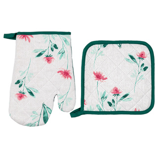 Rękawica kuchenna i łapka kuchenna Miss Lucy Gomes 18x25 cm; 20x20 cm
