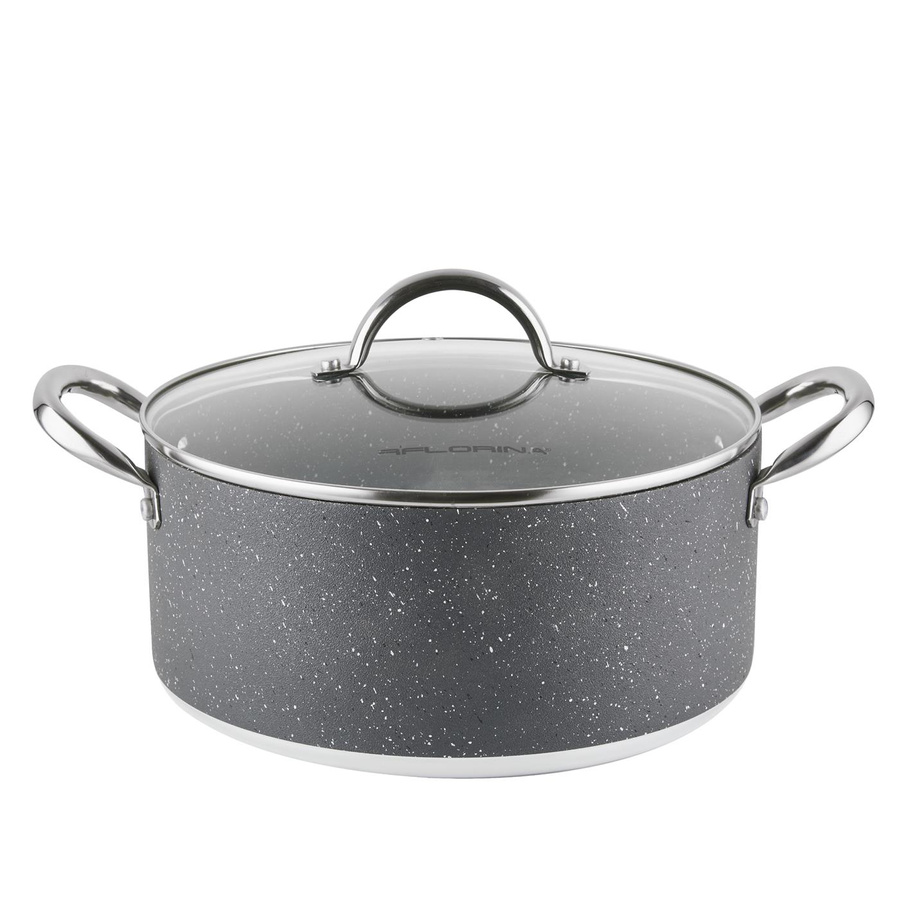 Garnek aluminiowy Florina Onyx 24 cm 4,8 l