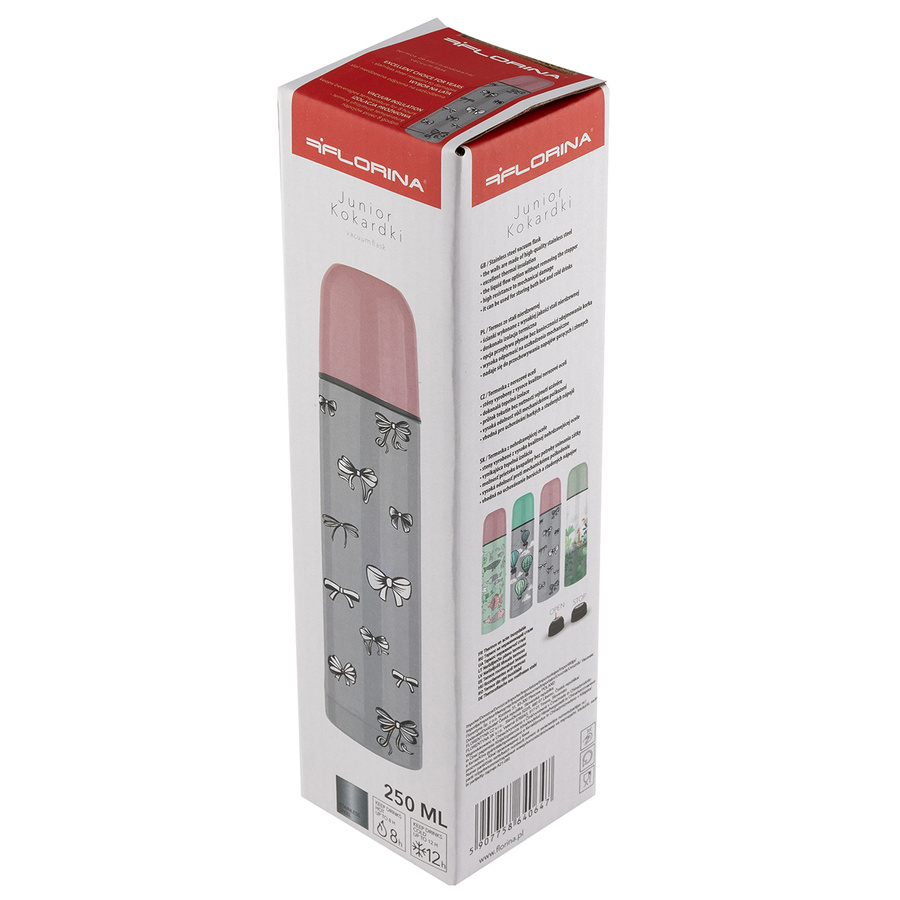 Termos nierdzewny dla dzieci Florina Kokardki 250 ml