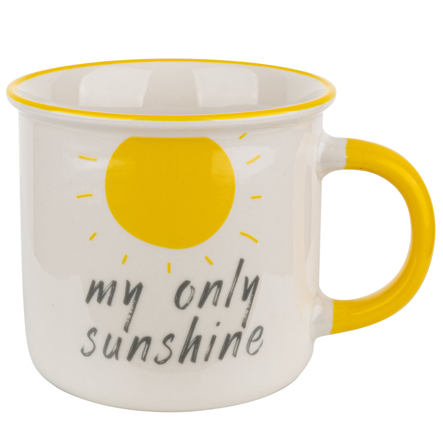 Kubek porcelanowy Florina Sunshine 380 ml