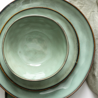 Salaterka ceramiczna Florina Acqua 15 cm