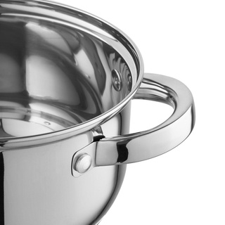 Garnek ze stali nierdzewnej z pokrywką Florina Claude 14 cm 1,25 l