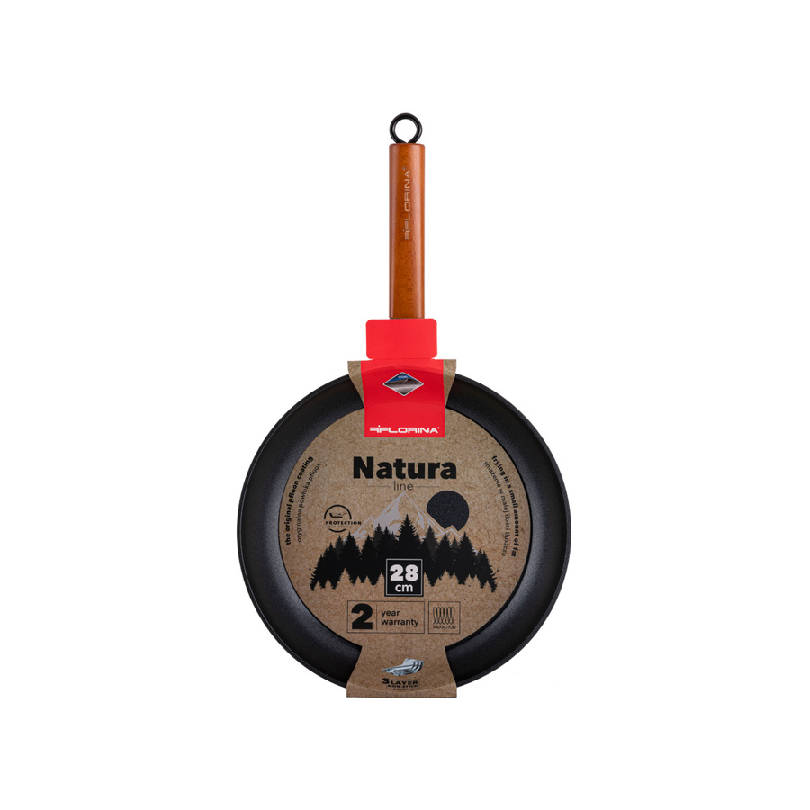 Patelnia aluminiowa z powłoką nieprzywierającą Florina Natura Line 28 cm