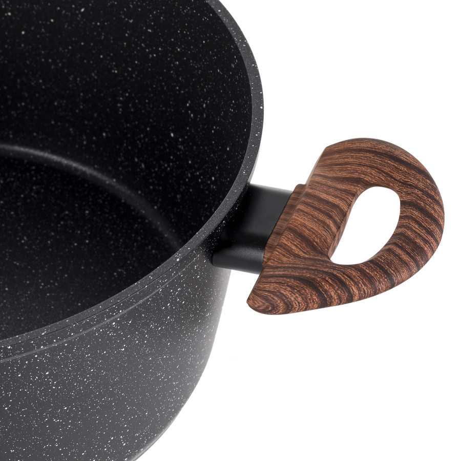 Garnek aluminiowy Florina Master Black 28 cm 6.5l