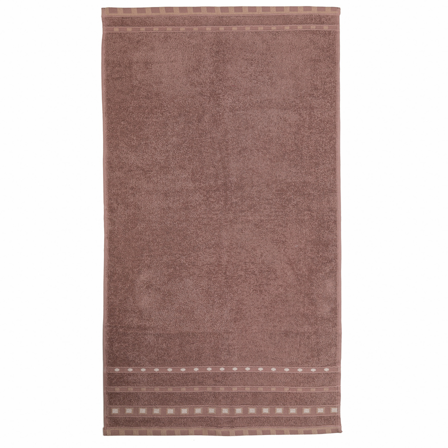 Ręcznik bawełniany Miss Lucy Michael Basic 50x90 cm taupe