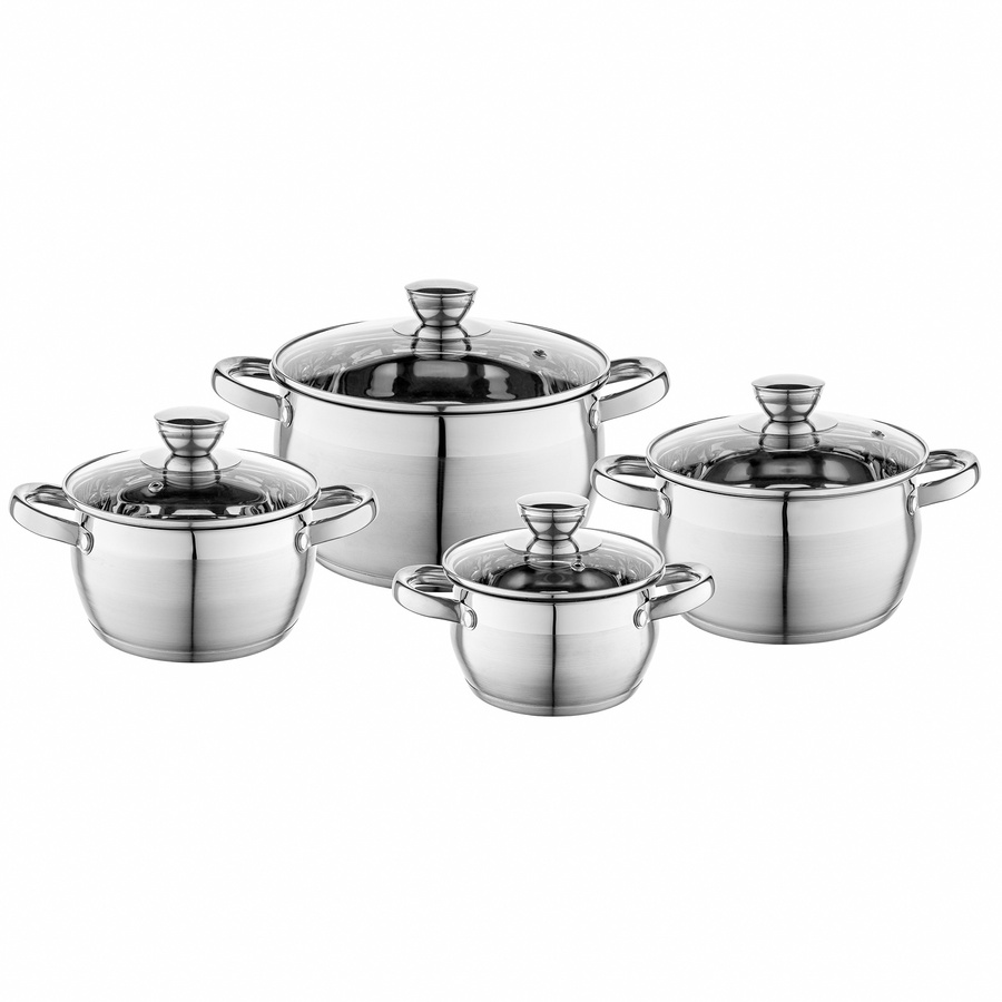 Zestaw 4 garnków nierdzewnych Florina Oliver by Mateusz Gessler