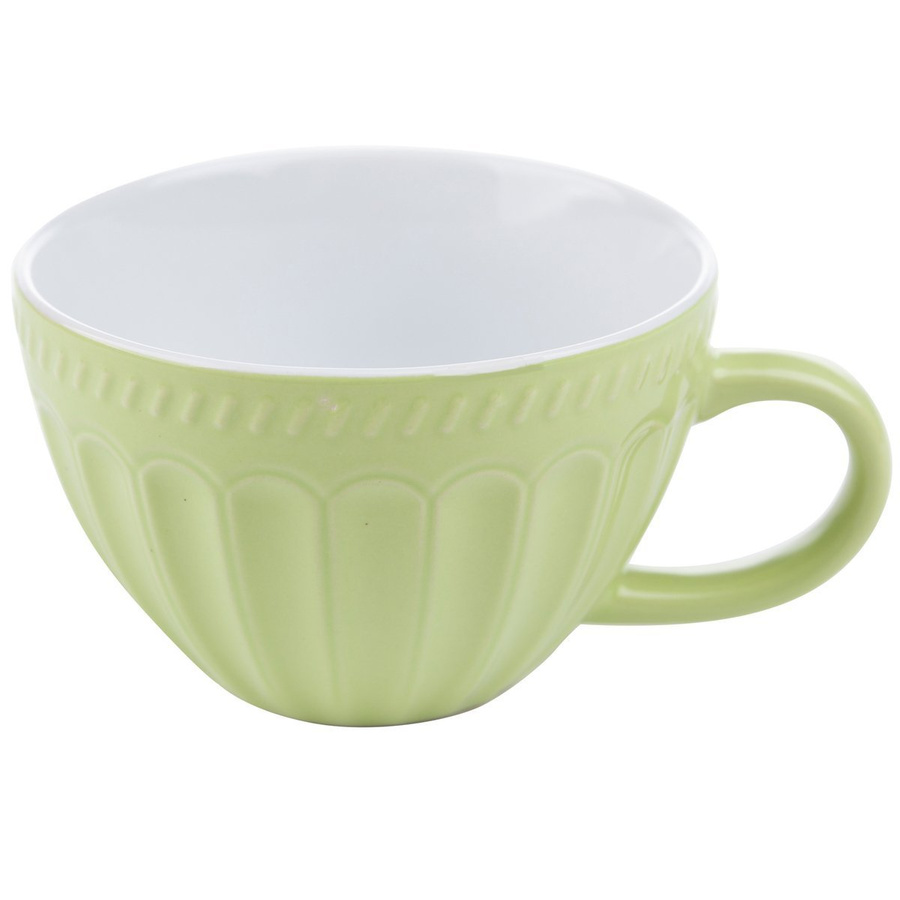 Filiżanka ceramiczna Florina Jumbo 460 ml zielona