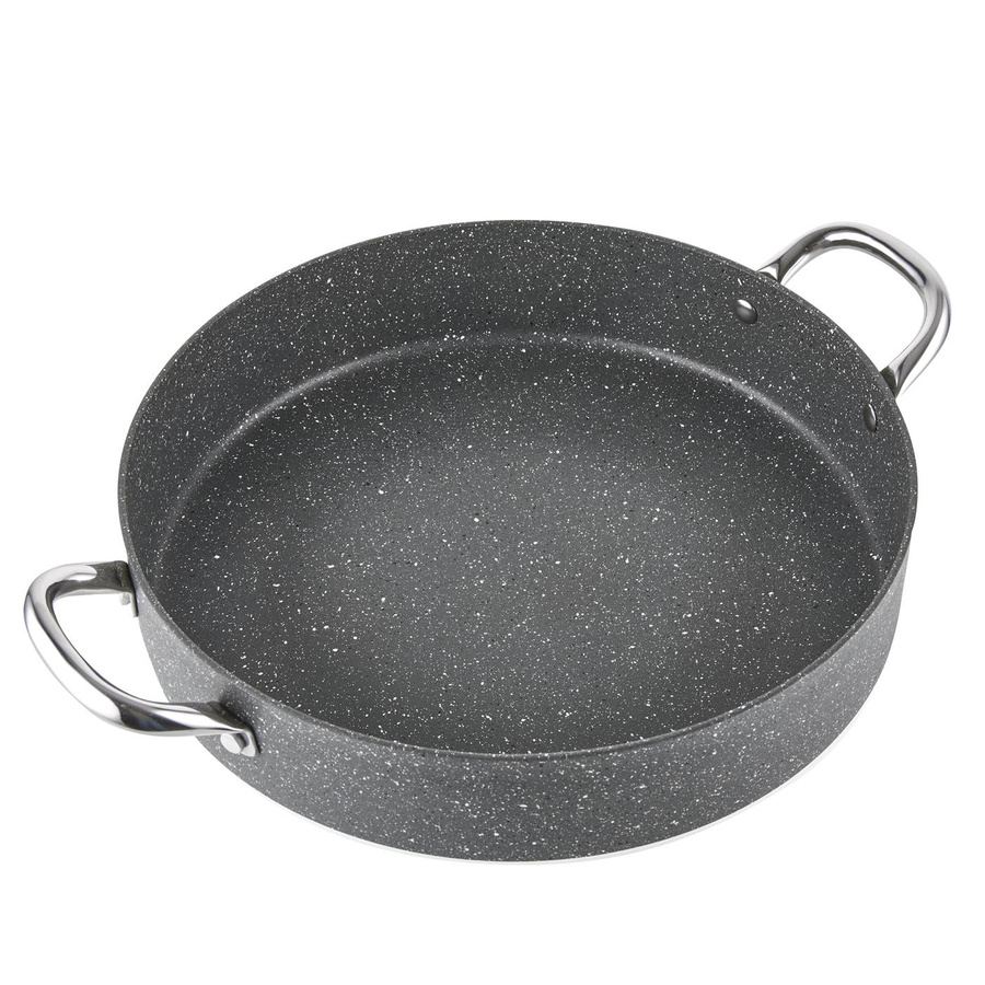 Garnek aluminiowy niski Florina Onyx 30 cm 4,2 l