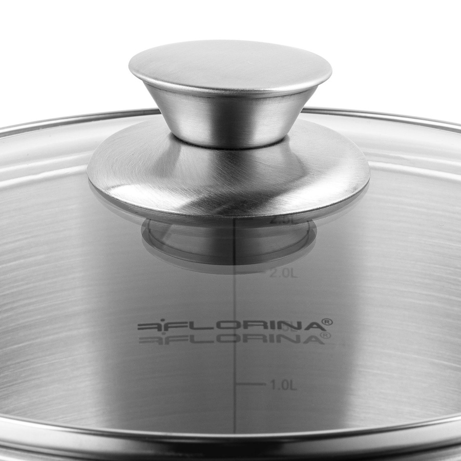 Komplet garnków nierdzewnych Florina Henry by Mateusz Gessler 1,7 l i 2,4 l i 3,3 l i 6 l