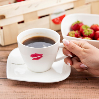 Filiżanka ze spodkiem Florina Moss 300 ml