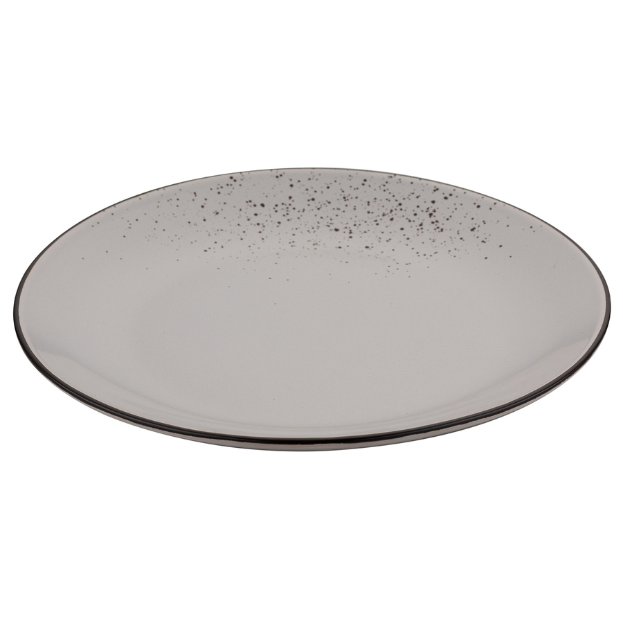 Talerz płytki ceramiczny Florina Azzuro 27 cm brązowy