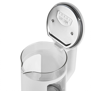 Czajnik elektryczny szklany Botti Electronic Carter 1,5 l 1350 W biały