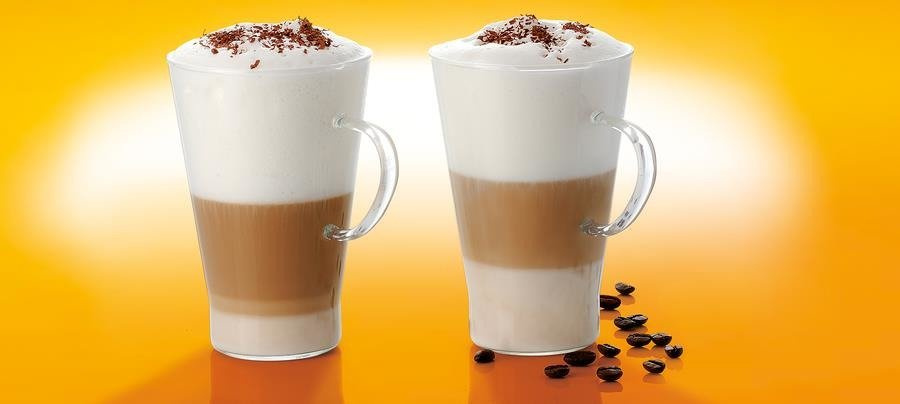 Komplet 2 szklanek do latte Termisil 400 ml