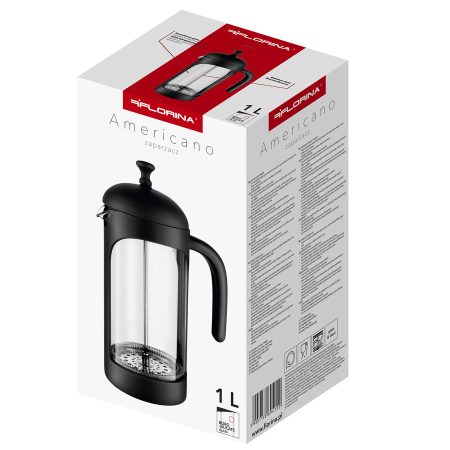 Zaparzacz do kawy i herbaty Florina Americano 1000 ml