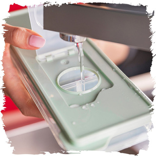 Foremki do lodu Praktyczna prostokątna miętowa - 2szt.