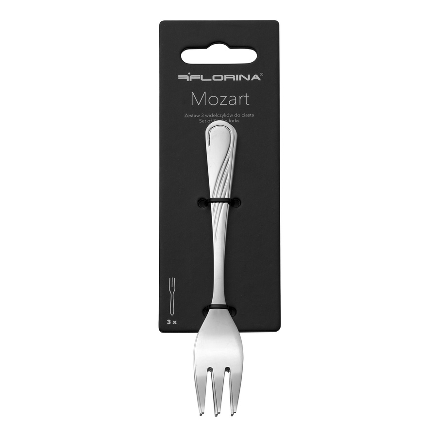 Komplet widelczyków do ciasta Florina Mozart 3 sztuki