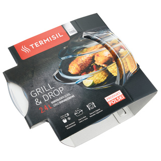 Naczynie żaroodporne Termisil grill and Drop 2,4 l
