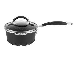 Rondel aluminiowy Florina Aero czarny 16 cm