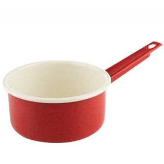 Rondel emaliowany Emalia Polska Pleszew Forte czerwony 14cm 1l
